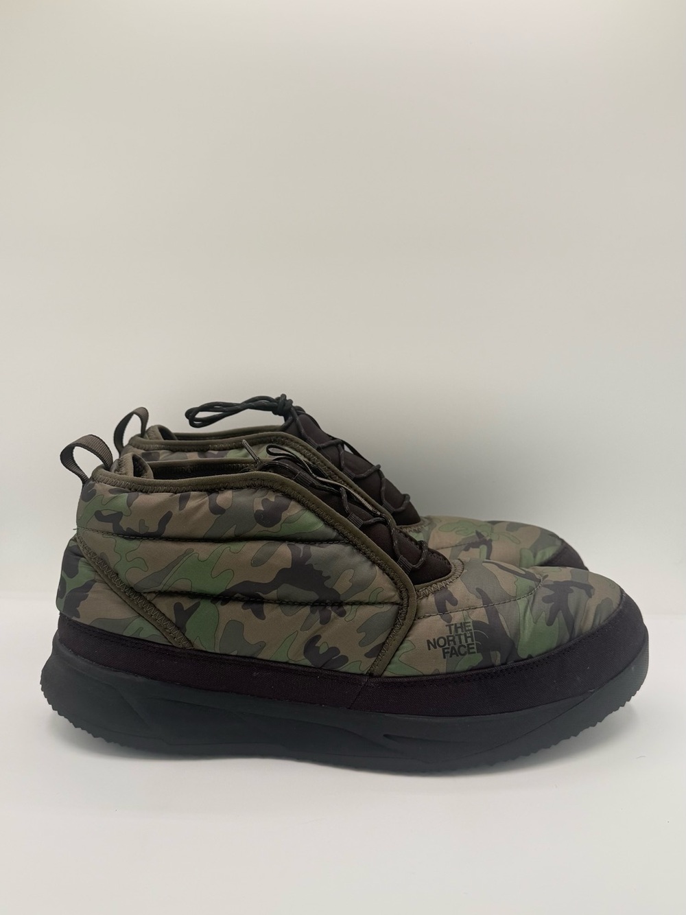 The North Face Thermoball Traction Booties Camo Men’s 13 Insulated Slippers